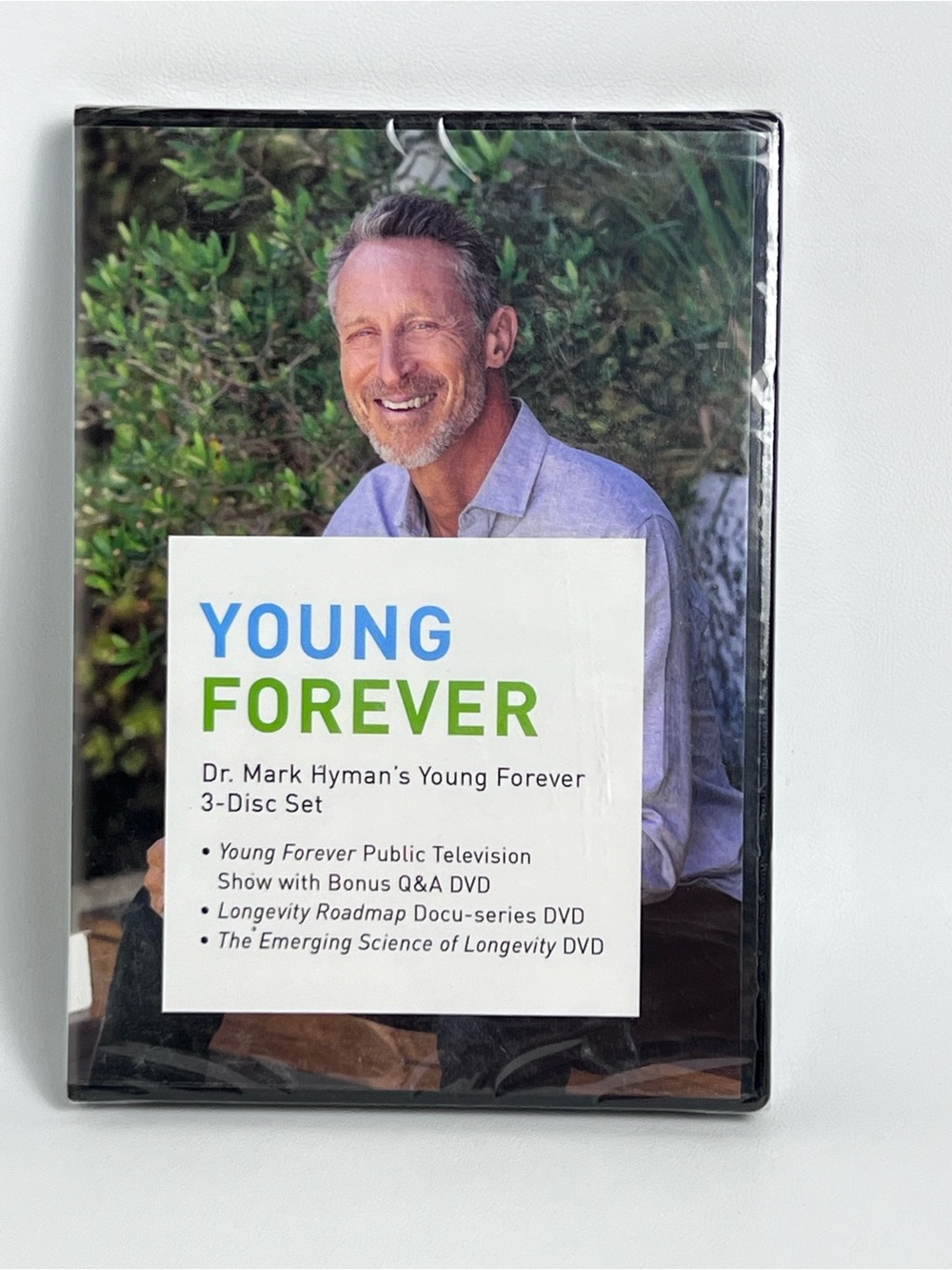 Dr Mark Hyman Young Forever 3-Disc DVD Set New Sealed Health Longevity Roadmap